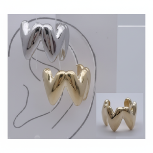 Bellissimi orecchini a forma di farfalla con zirconi e perle stile religioso alla moda in ottone rodiato per occasioni di festa - Product Image 1