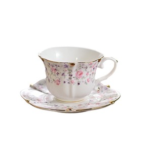 Exquisite High-End Medieval Blue White Porcelain Ceramic <strong>Cup</strong> Set Retro European Style Afternoon Tea Including <strong>Cups</strong> <strong>Saucers</strong> - Product Image 5