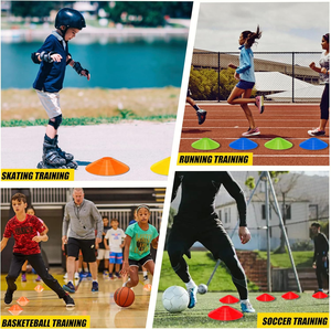 Thể Thao Sự Nhanh Nhẹn Thiết Bị Đào Tạo Bóng Đá Sự Nhanh Nhẹn Nón Đĩa Với Chủ Cho Bóng Đá Bóng Rổ Huấn Luyện Thực Hành - Product Image 5