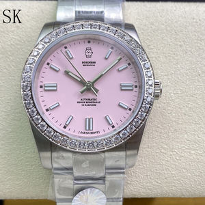 Montres-bracelets d'affaires en acier inoxydable 904L 41mm saphir mouvement automatique mécanique pour hommes - Product Image 2