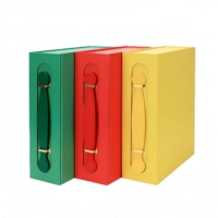 Caja de Regalo Rígida Plegable Reutilizable Biodegradable de Materiales Reciclados Ecológicos de Alta Gama Personalizada con Cierre Magnético y Grabado