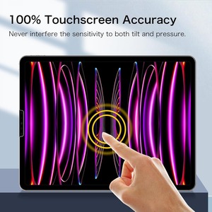 Protection d'écran en gros pour <span class=keywords><strong>iPad</strong></span> <span class=keywords><strong>Pro</strong></span> 12.9 <span class=keywords><strong>Pro</strong></span> 13 Air 13 pouces, verre trempé, installation facile, sans bulles, film transparent HD - Product Image 4