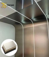 Panneau de décoration d'hôtel ignifuge et insonorisant en PVC pour usage commercial et domestique avec un design moderne