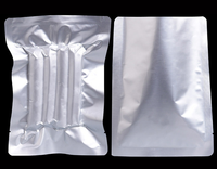 Sac en papier d'aluminium thermoscellé de qualité alimentaire, pochettes d'emballage en Mylar ouvertes, sacs de stockage des aliments