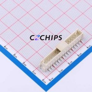 HCZZ0514-15 Wire-to-Board Pin Header SMD,P=2.5mm Connector 1x15P 2.5mm Vertical Mount XH - Product Image 1