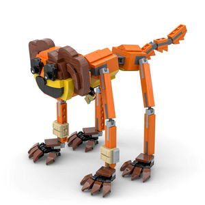 Puzzle Labirinto della Strega, <span class=keywords><strong>Gioco</strong></span> di Costruzione DIY, Tema <span class=keywords><strong>Animali</strong></span> e Natura, Blocchi di Plastica Assemblabili per Bambini e Bambine - Product Image 4