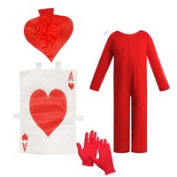 Cartes à jouer de performance pour enfants et adultes, as de pique noir, costume DISP-018
