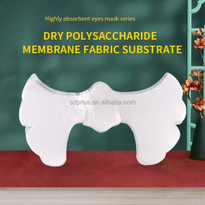 Maschera per Occhi in Tessuto Morbido ad Alto Assorbimento d'Acqua, Design a Forma di Farfalla, Colore Bianco, Maschera in Carta Asciutta - Product Image 5