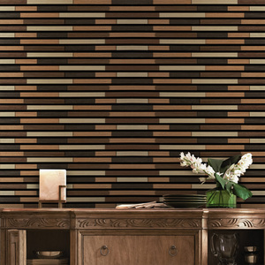 Chất lượng cao rãnh bên ngoài Ốp trang trí vật liệu chống cháy tấm cách âm acoustic <span class=keywords><strong>Slate</strong></span> tường Bảng điều khiển - Product Image 3