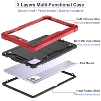 360 °   Döner Standlı Tablet Kılıfı Darbeye Dayanıklı Toz Geçirmez B2B Toptancı Tedarik İş Kullanımı İçin Hazır Lenovo Tab M11 Kılıfı