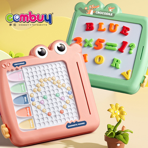 Set da <span class=keywords><strong>Disegno</strong></span> Educativo Portatile a Tema <span class=keywords><strong>Coccodrillo</strong></span>, Lavagna Doppia Faccia per Bambini - Product Image 2