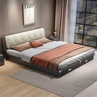 Lit superposé moderne en bois à panneaux avec grand rangement pour chambre et hôtel – Option de mobilier haut de gamme à prix abordable
