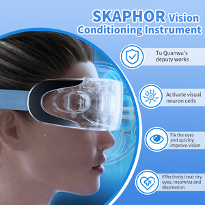 Dispositivo Portatile per Terapia Visiva, Strumento per la <span class=keywords><strong>Cura</strong></span> degli Occhi ad Uso Domestico con Massaggio a Compressione Termica per il Miglioramento della Vista, Certificato CE - Product Image 3
