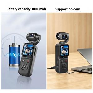 Videocamera Tascabile 4K, Action Cam per Vlog, Display IPS da 1,69 Pollici, Zoom Digitale 16X, Registrazione in Loop, OEM - Product Image 4