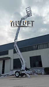 Nacelle articulée, nacelle mobile remorquable, nacelle élévatrice à flèche, nacelle araignée - Product Image 4