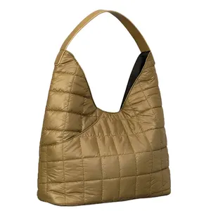 Sacs en nylon OEM/ODM Sac en nylon léger pour femmes Sac d'hiver matelassé Sac à main