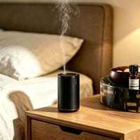 Diffuseur d'arômes électrique portable intelligent en aluminium sans eau, rechargeable par Type-C, garantie 1 an, pour voiture, maison et bureau