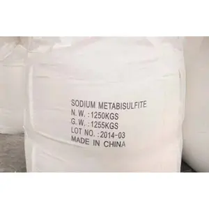 Hochwertige 96,5% min 25kg Beutel SMBS Na2S2O5 de Natrium metabi sulfit Pyros ulfit 7681-57-4 Gold gewinnung industrielle Lebensmittel qualität