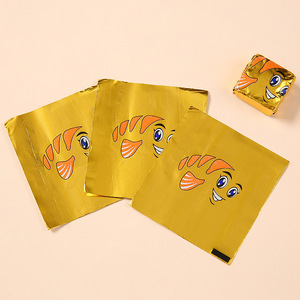 Eco-friendly Logo Printing Aluminum Foil Manufacturer Aluminum Foil For Chocolate Wrapping - Product Image 5