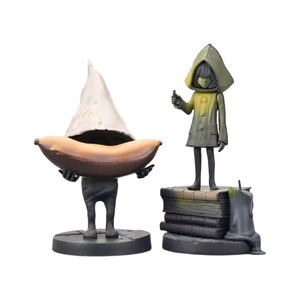ฟิกเกอร์ Little Nightmares <span class=keywords><strong>Six</strong></span> Nome ของสะสม อนิเมะ ตัวละครในชุดเสื้อกันฝนสีเหลือง ท่าทางยืน ของขวัญ - Product Image 6