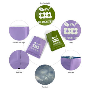 Bolsas de Plástico con Refuerzo Lateral y Muescas de Apertura para Envasado de Dulces y Snacks, con Impresión de Logotipo Personalizado - Product Image 2