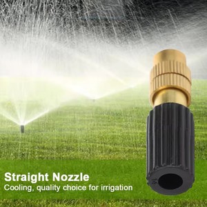 Boquilla de microaspersor de cobre ajustable para sistema de riego por goteo en jardines, enfriamiento y nebulización. - Product Image 3