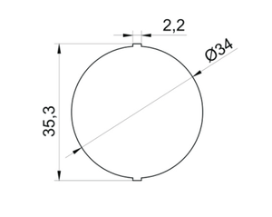 Nút thang máy độ nhạy cao A18 mô hình phổ quát | <span class=keywords><strong>100</strong></span>,000 + chu kỳ thử nghiệm | Giảm Giá đặt hàng số lượng lớn | Nhà máy cung cấp trực tiếp - Product Image 2