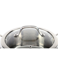 Casseroles douces en acier inoxydable 304, ustensiles de cuisine, casseroles alimentaires