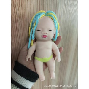 Muñeca de goma Lisa Ugly Doll de rebote lento, linda muñeca de goma Lala Palm, figura de acción para alivio del estrés y descompresión - Product Image 6