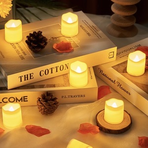 Lãng mạn dẫn điện tử nến Đèn Sáng Tạo nhựa trang trí cho Giáng sinh cảnh sinh nhật ngày Valentine đề nghị cảnh - Product Image 3