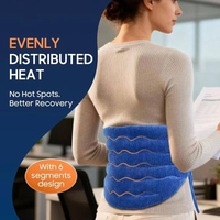 Coussin chauffant pour micro-ondes en gros, enveloppement réutilisable pour le cou et les épaules pour soulager la douleur, thérapie thermique naturelle