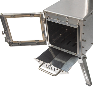 Estufa de Leña de Acero Inoxidable de Excelente Valor, 6L, Utensilios de Cocina Casuales para Exteriores, Tienda de Campaña, <span class=keywords><strong>Barco</strong></span>, Senderismo, Camping, Jiangsu - Product Image 2