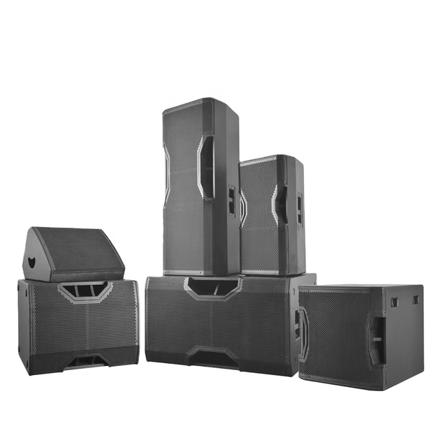 18 Inch Portable Professional Speakers System Set Sound System Audio Stage Passive Line Array Speaker System