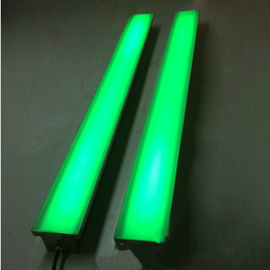 Luces <span class=keywords><strong>LED</strong></span> subterráneas Line Dance <span class=keywords><strong>Tira</strong></span> larga Iluminación <span class=keywords><strong>empotrada</strong></span> en el <span class=keywords><strong>suelo</strong></span> de acero inoxidable Barra cuadrada Lámpara de ladrillo translúcido - Product Image 1