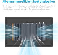 PC industriel sans ventilateur de 15,6 pouces, conçu selon des normes de fiabilité strictes et capable de fonctionnement continu 24h/24 et 7j/7