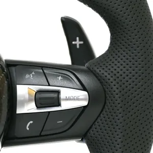 Adecuado para Kit de carrocería de coche de fibra de carbono de carreras de alta calidad <span class=keywords><strong>Volante</strong></span> de cuero Compatible con <span class=keywords><strong>BMW</strong></span> F30 3 Series F10 5 Series Otros modelos - Product Image 6