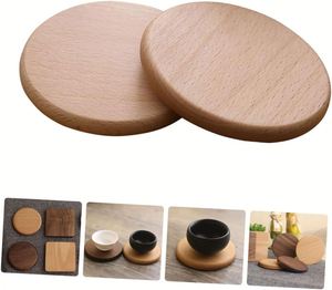 Tapa Redonda de Bambú Personalizable con Logotipo, para Frascos de Vidrio, Decoración del Hogar, Superventas - Product Image 2