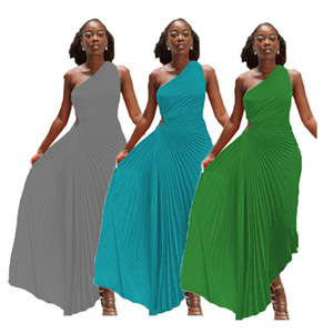 Elegante Abito Monospalla Casual, Ultima Tendenza nell'<span class=keywords><strong>Abbigliamento</strong></span> <span class=keywords><strong>Femminile</strong></span> - Product Image 3