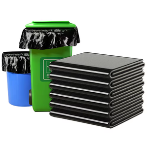 Nhiệm vụ nặng nề Thùng rác túi rác 13 30 45 50 60 65 95 100 gallon phân hủy sinh học từ chối Túi LDPE nhựa đóng gói bin Pouch - Product Image 3