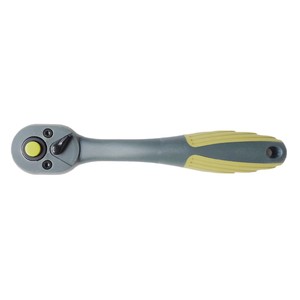 Lixin 1/4 Inch Ratchet Wrench 72 Tooth Quick Release Gray Green Auto Repair Tool - Product Image 5