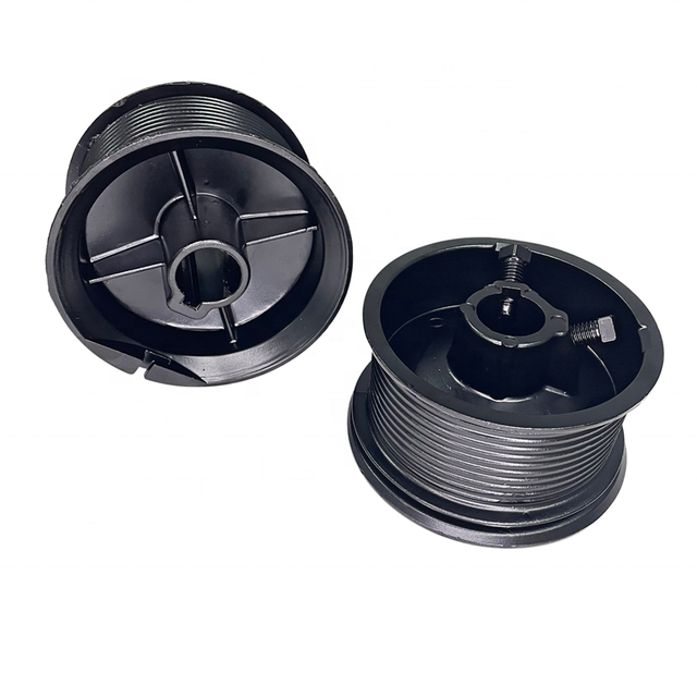 Automatic 12' Roll up Industrial Sectional Garage Door Hardware Parts Cable Drum