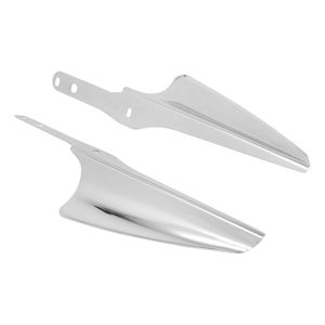 HCMOTORKU Parabrezza Anteriore per Moto in Acciaio Inossidabile, Deflettori per Forcella, Sostituzione Parabrezza per Touring CVO Street - Product Image 2