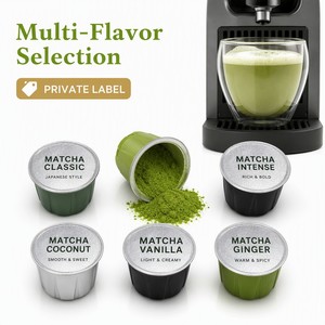 Lemon Matcha K <b>Cups</b> For Keurig Green Tea Citrus Drink Single Serve Bulk Wholesale Custom Flavor OEM Private Label Supply - Product Image 1
