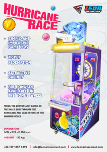 Máquina de Arcade Personalizada al por Mayor de Fábrica de Guangzhou con Puntuación Acumulativa, Sorpresa Oculta y Jackpot, Certificación CE, Modelo <span class=keywords><strong>Leon</strong></span> - Product Image 5