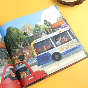 Libros ilustrados para niños de alta calidad ilustraciones de tapa dura impresas personalizadas con cubierta de cartón - Product Image 6