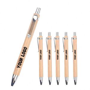 Promotion Office Business Activities <b>Gift</b> Eco Friendly <b>Pen</b> Custom LOGO Printed Bamboo <b>Pens</b> - Product Image 1