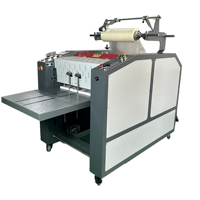 Laminateur à rouleaux intelligent PLC entièrement automatique hydraulique AF-540, format A2, machine de laminage industrielle 540 mm, vente chaude