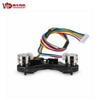 Moteur pas à pas micro haute précision 5V avec réducteur 80.5:1 pour objectif zoom de caméra de sécurité VGSM0843 Moteur DC