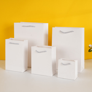 Bolsas de Regalo de Papel con Logotipo Personalizado, Bolsas de Compra de Lujo con Logotipo para Pequeñas Empresas, con Purpurina Negra - Product Image 6