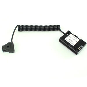 Batterie factice rechargeable LP-E6 avec câble enroulé et connecteur D-Tap pour appareils photo <span class=keywords><strong>Canon</strong></span> R5, <span class=keywords><strong>R5C</strong></span>, R6, 5D Mark II, III, 5D Mark IV, 5D4, 6D, 6D Mark II, 60D, 70D, 80D. - Product Image 4